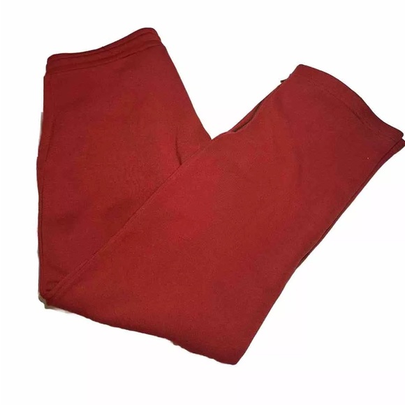 Vtg Coogi Mens Jogger Sweatpants Grunge Size XXL 2XL Red Y2K -FADED AND PEELING - Picture 4 of 16